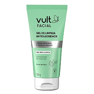 GEL DE LIMPEZA VULT FACIAL ANTIOLEOSIDADE  150ML