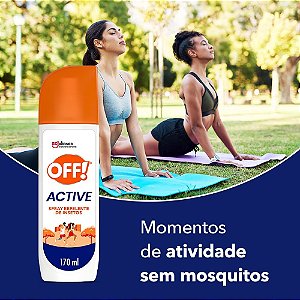 REPELENTE OFF! SPRAY ACTIVE 170ML
