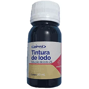 TINTURA DE IODO UNIPHAR 30ML