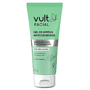GEL LIMPEZA FACIAL VULT ANTIOLEOSIDADE 85G LIMPEZA PROFUNDA