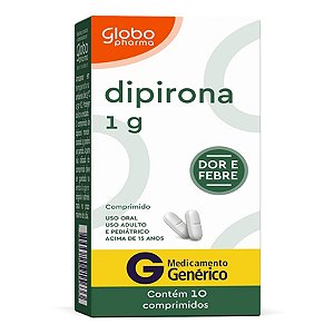 DIPIRONA 1G 10CPR GLOBO