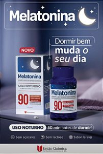 MELATONINA 90CPR ORODISPERSIVEL UNIAO QUIMICA