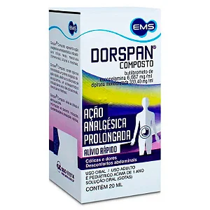DORSPAN COMPOSTO GTS 20ML MULTILAB