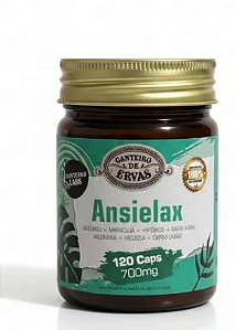 ANSIELAX 700MG 120CAPS CANTEIRO DE ERVAS