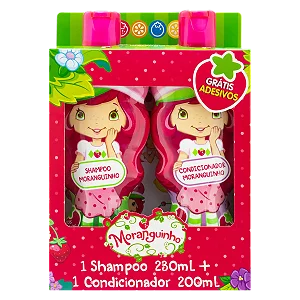 KIT SHAMPOO 230ML+COND 200ML MORANGUINHO NUTRIEX