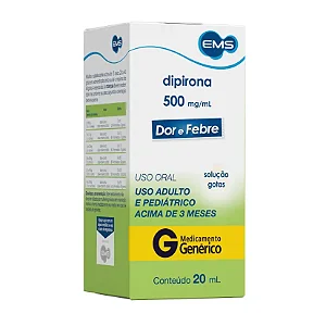 DIPIRONA EMS 500MG 20ML