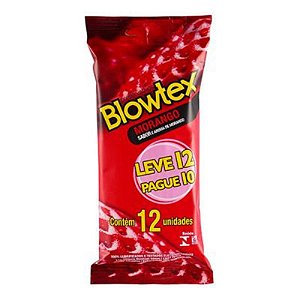 Preservativo Blowtex Morango 12un