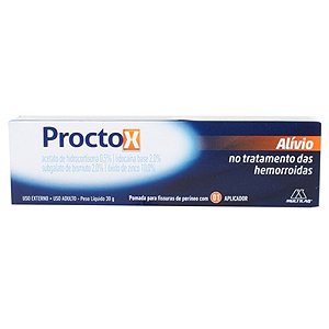 HIDRO+LIDO+BISMUTO+ZN - PROCTOX 30G C/1APLICADOR