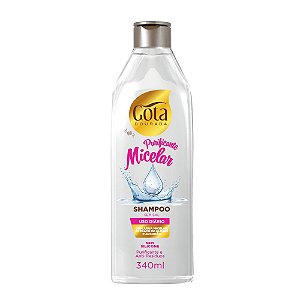 Shampoo Gota Dourada Uso Diário Micelar 340ml