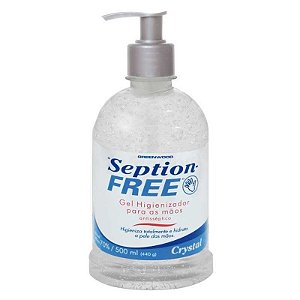 Alcool Gel Seption Free 70% c/ Hidratante 440g