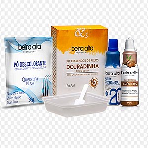 KIT CLAREADOR BEIRA ALTA DOURADINHA  ALOE VERA 200G