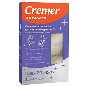 CREMER ADVANCED ACNE E ESPINHAS CURATIVO 24UN