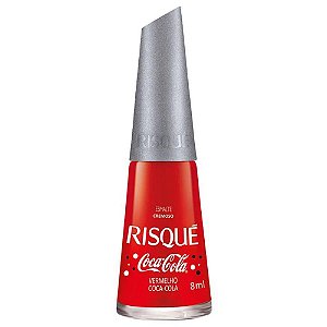 Esmalte Risque Coca Cola Vermelho Coca Cola 8ml