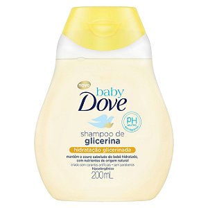 SHAMPOO DOVE BABY HIDRATACAO GLICERINADA 200ML