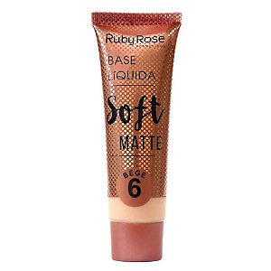 BASE RUBY ROSE LIQUIDA SOFT MATTE BEGE 6 29ML