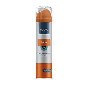 DESODORANTE ABOVE AEROSOL MEN SPORT 150ML