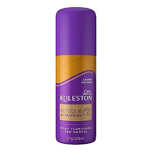 KOLESTON RETOQUE SPRAY INSTANTANEO LOURO ESCURO 57G/100ML