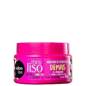 MASCARA DE HIDRATACAO SALON LINE MEU LISO DEMAIS 300GR