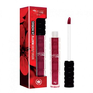 MAX LOVE BATOM LIQ MATTE 24 HORAS 4ML N. 42