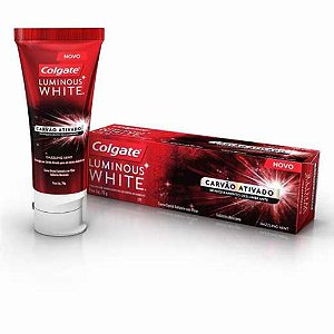 CREME DENTAL COLGATE LUMINOUS WHITE CARVAO ATIVADO 70G