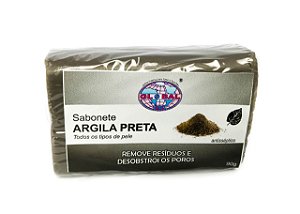 GLOBAL SABONETE ARGILA PRETA 90G REF.: A7044