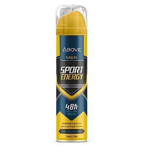 DESODORANTE ABOVE AEROSOL MEN SPORT ENERGY 150ML/90G