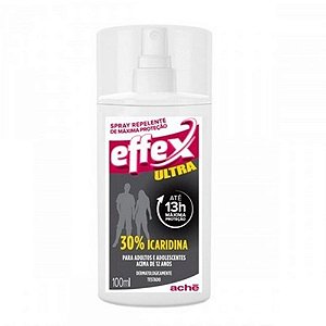 EFFEX Ultra Repelente Maxima Protecao Spray 100ml Ache
