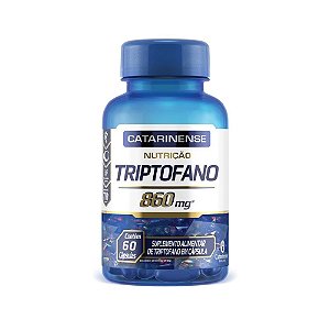 TRIPTOFANO 860MG COM 60 CAPSULAS - CATARINENSE