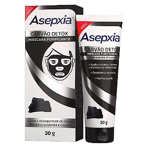 ASEPXIA DETOX MASCARA PEEL OFF CARVAO 30G