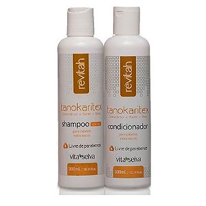 Vita Seiva Tanokaritex Shampoo+Condcionador 300ml Cada