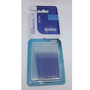 ESCOVA GREEN INTERDENTAL CONICA 3-7MM C/10UNID.(AZUL)