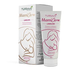 MAMIDERM LANOLINA CREME PROTETOR PARA SEIOS 50G MULTINATURE