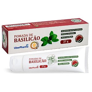 POMADA DE BASILICAO 27G UBERPHARMA