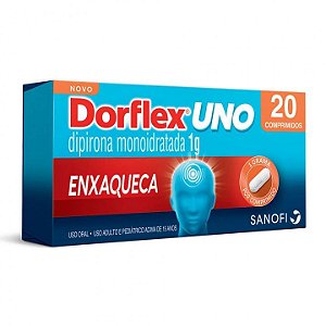 DIPIRONA 1GR - DORFLEX UNO 20CPR SANOFI