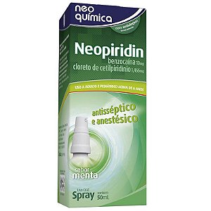 NEOPIRIDIN SPRAY MENTA 50ml - Neo Química