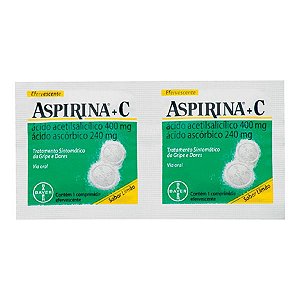 ASPIRINA C LIMAO 2CPR EFERVECENTE