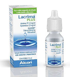 LACRIMA PLUS 15ML - DEXTRANA+HIPROMELOSE