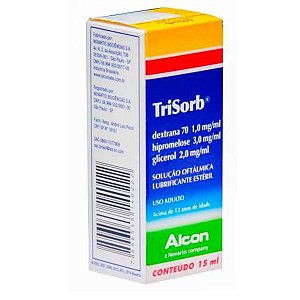 TRISORB COLIRIO 15ML  NOVARTIS