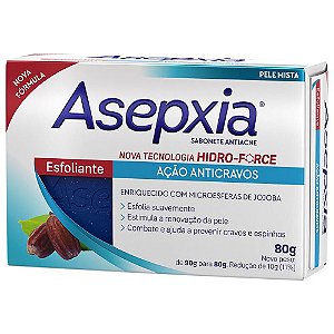 ASEPXIA SABONETE ESFOLIANTE 80G