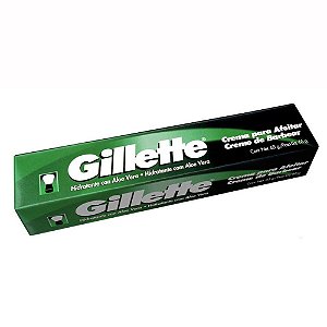 Creme Barbear Gillette  Aloe Vera 65gr