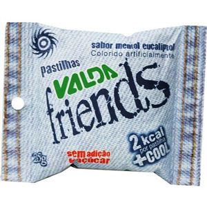 VALDA FRIENDS PASTILHA S/ACUCAR 25GR