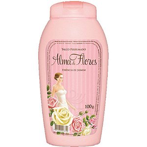 TALCO ALMA DE FLORES ESSENCIA DE JASMIN 100G