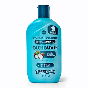 CONDICIONADOR GOTA DOURADA CACHEADOS ABACATE+D PANTENOL 430M