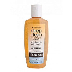 Neutrogena Deep Clean Adstrignte 200 ml ( limpeza profunda)
