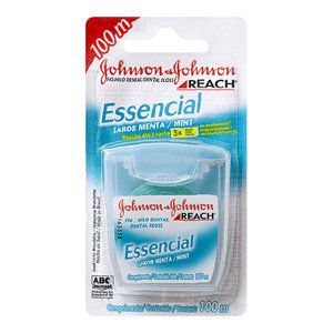 FIO DENTAL J J ESSENCIAL 100MT MENTA