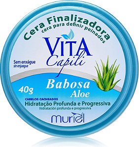 CERA FINALIZADORA MURIEL VITA CAPILI 40GR BABOSA