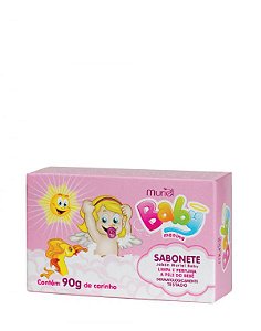 SABONETE MURIEL BABY MENINA 90 G