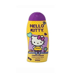 CONDICIONADOR HELLO KITTY 260ML CABELOS FINOS E CLAROS