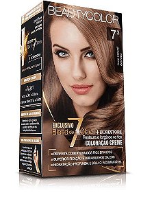 TINTURA BEAUTY COLOR 7.3 LOURO NATURAL DOURADO