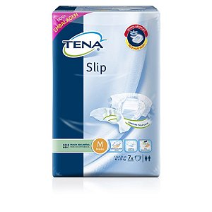 Fralda Geriátrica Tena Slip Ultra Médio 7 Unidades